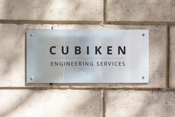 Cubiken Acrylic Signs Made by The Sign Doctor in Woburn, MA