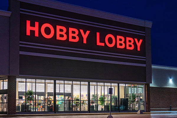 Hobby Lobby Led Signs Made by The Sign Doctor in Woburn, MA