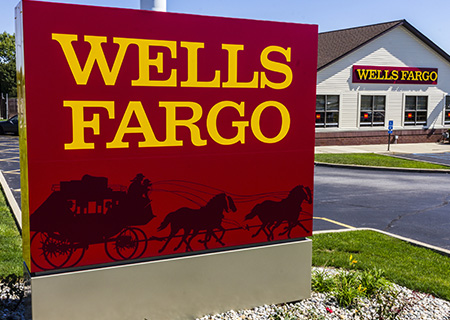 Wells Fargo Business Signs Made by The Sign Doctor in Woburn, MA