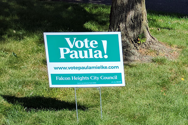 Vote Paula Yard Signs Made by The Sign Doctor in Woburn, MA