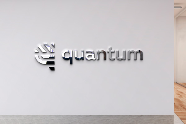 Quantum Metal Lobby Signs Made by The Sign Doctor in Woburn, MA