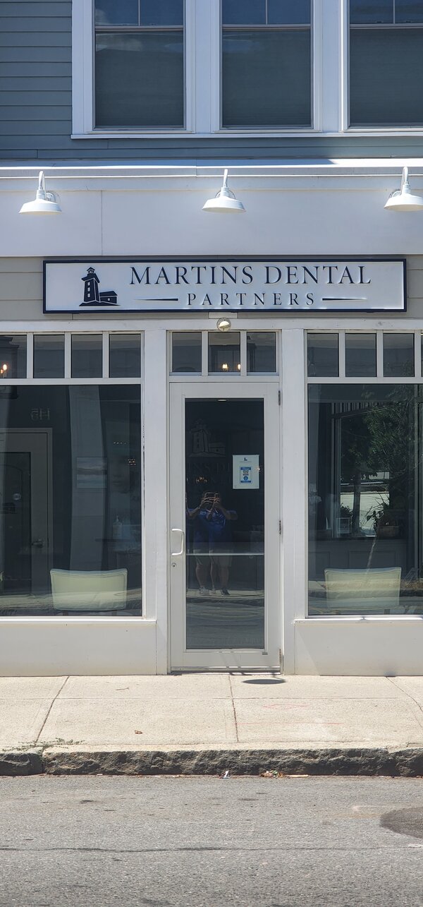 Martins Dental Partners Outdoor Signs Made by The Sign Doctor in Woburn, MA